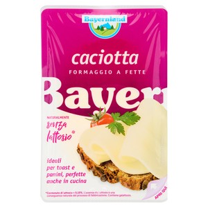 Caciotta A Fette Senza Lattosio 100g Bayernland - Foto 1