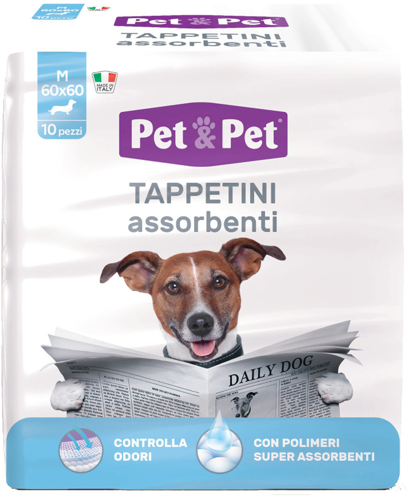 Tappetini Per Animali Daily Cm.60x60 Conf.Da 10 - Foto 1