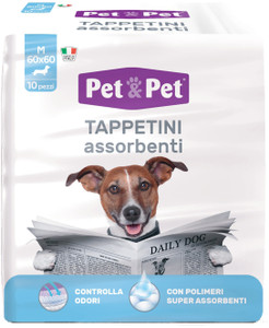Tappetini Per Animali Daily Cm.60x60 Conf.Da 10 - Foto 1