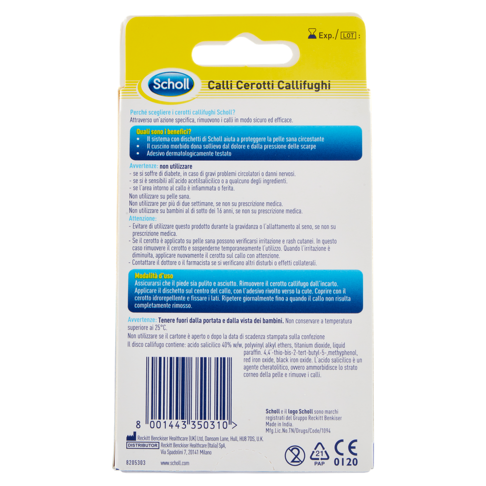 Cerotti Callifughi 4pz Scholl - Foto 3