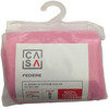 Federa Jersey Tinta Unita Cm50x80 Con Zip Rosa Conf Da 2 Casa
