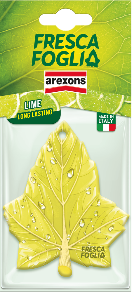 Profumatore Auto Fresca Foglia Lime Arexons - Foto 1