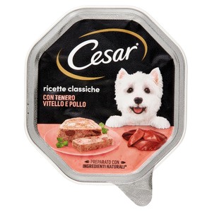 Cesar Vaschetta Cibo Umido Per Cani Adulti, Con Vitello E Pollo - Foto 1