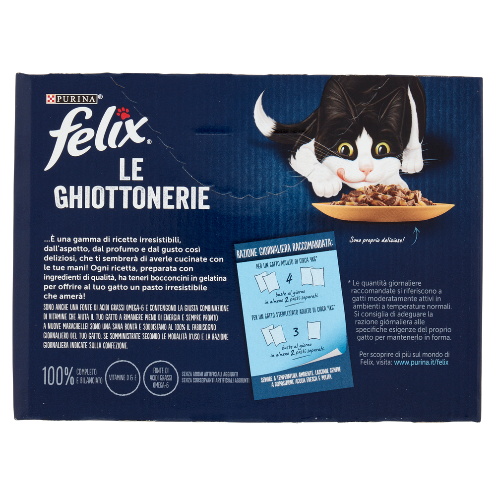 Alimento Umido Gatti Felix Le Ghiottonerie Le Varieta' - Foto 3