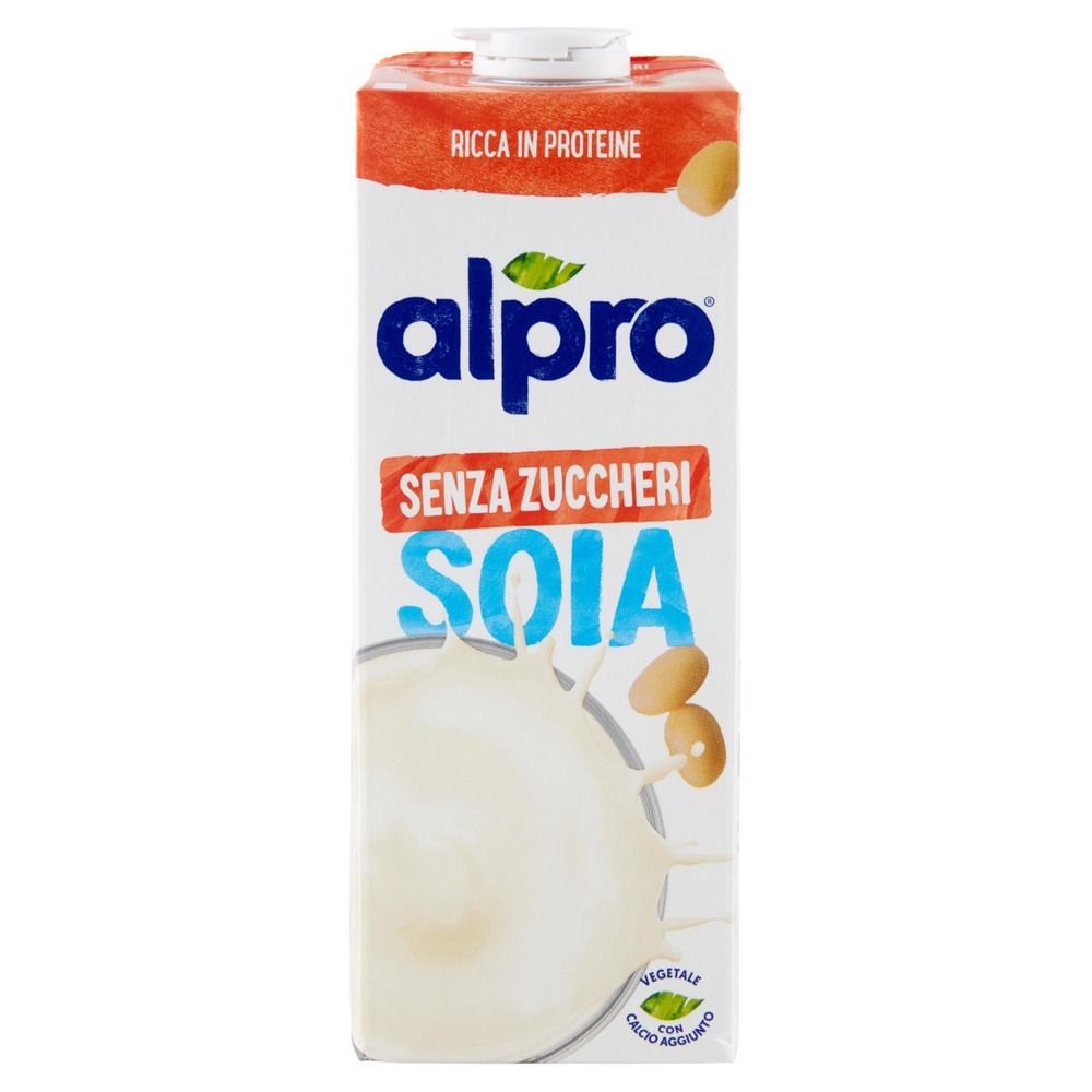 Bevanda 100% Vegetale, Senza Zucchero Alla Soia Alpro - Foto 1