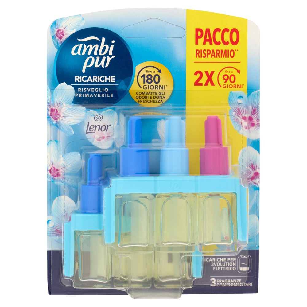 Ambi Pur Ricarica 3volution Risveglio Di Primavera 2 Pezzi - Foto 1