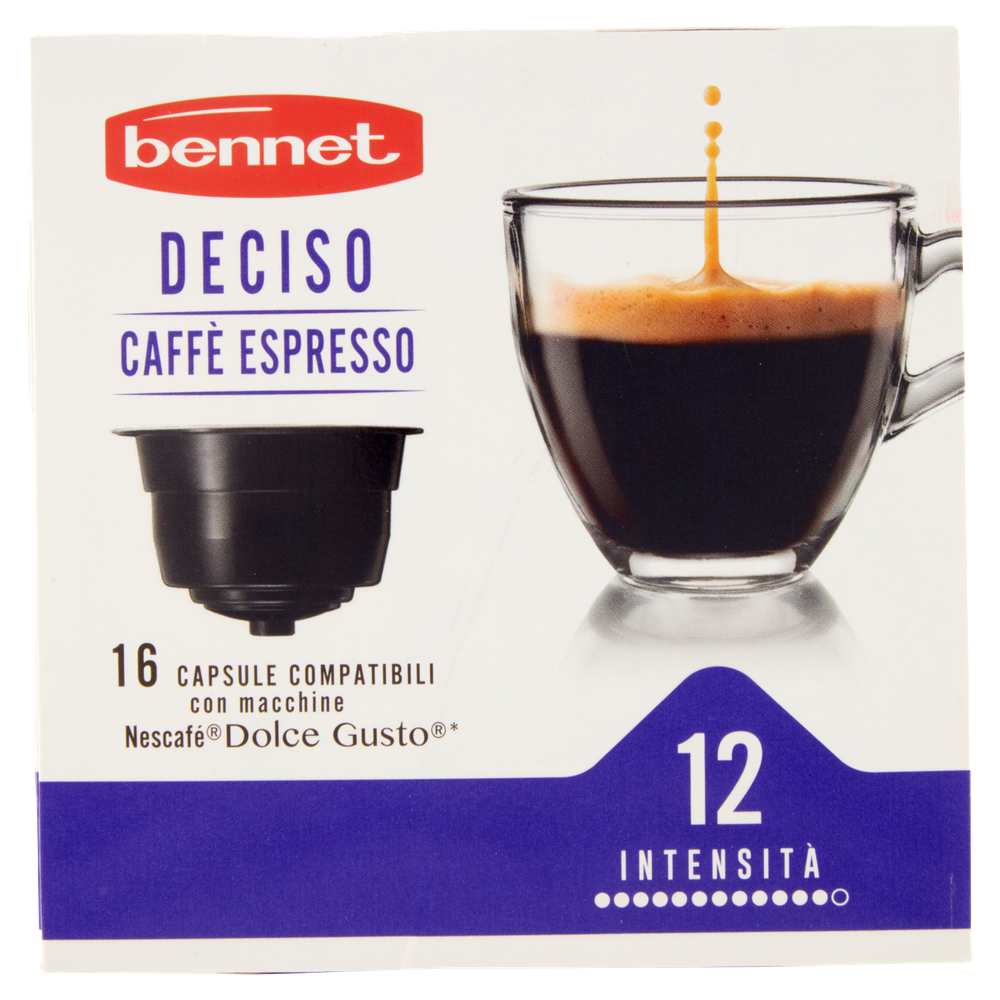 Caffè Espresso Forte In Capsule Compatibili Nespresso 10pz Bennet - Foto 3
