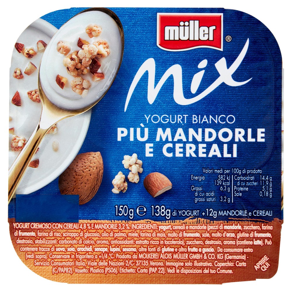 Mix Mandorle Cereali Muller