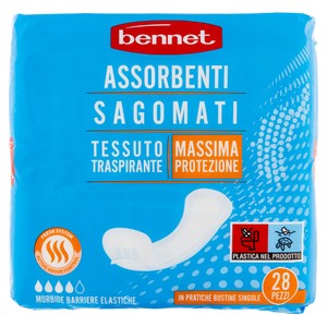 Assorbenti Sagomanti Per Adulti Bennet Conf. Da 28 - Foto 1