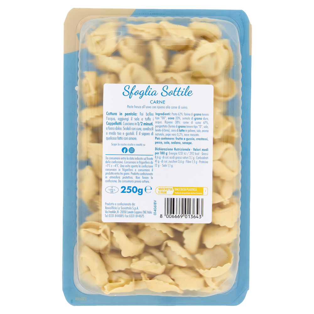 Cappelletti Carne Sfoglia Sottile - Foto 3