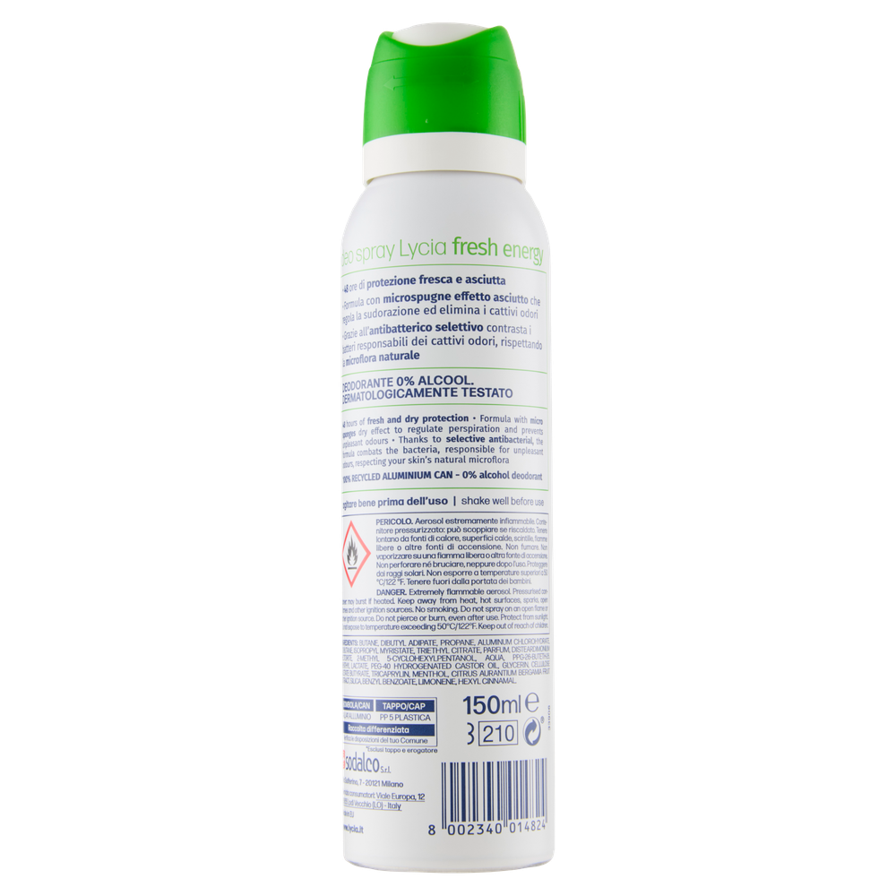 Deodorante Fresh Spray Lycia - Foto 3