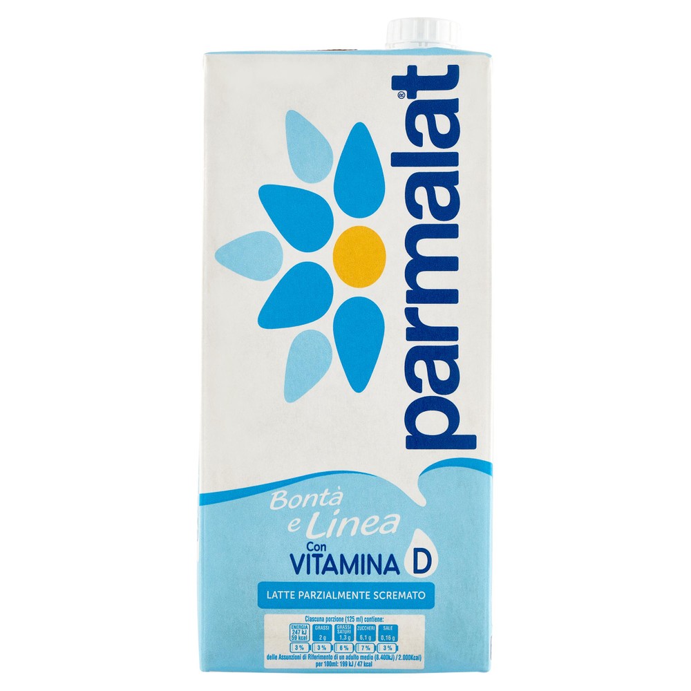 Latte Blu Parzialmente Scremato Parmalat - Foto 1