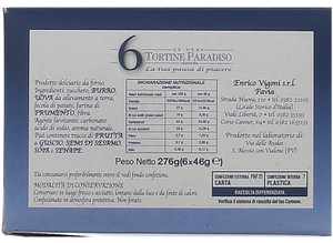 Merendine Tortine Paradiso Soffici 6x46g Vigoni - Foto 2