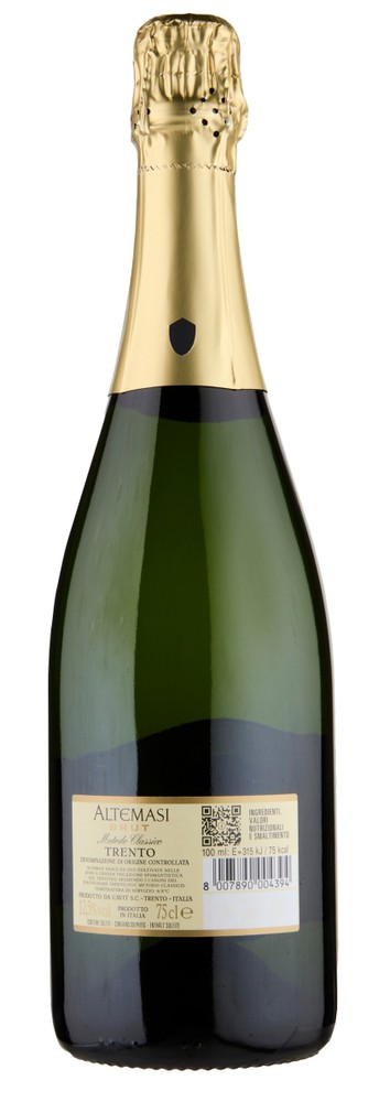 Vino Brut Trento Doc Metodo Classico Altemasi - Foto 3