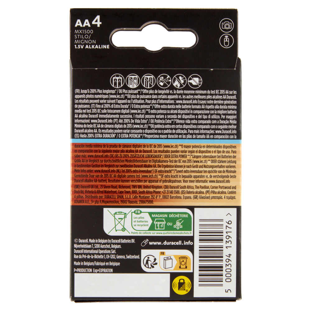 4 Pile Stilo Duracell Optimum - Foto 3