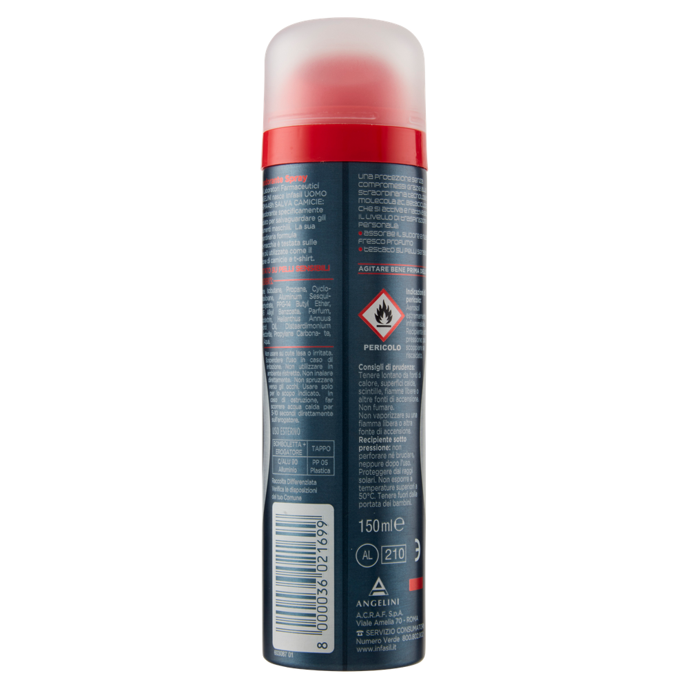 Deodorante Spray Salvacamicia Infasil Uomo - Foto 3