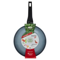 Wok Antiaderente Aria Moneta Per Piano Induzione Cm . 28 Wok Antiaderente Aria Moneta Per Piano Induzione Cm . 28
