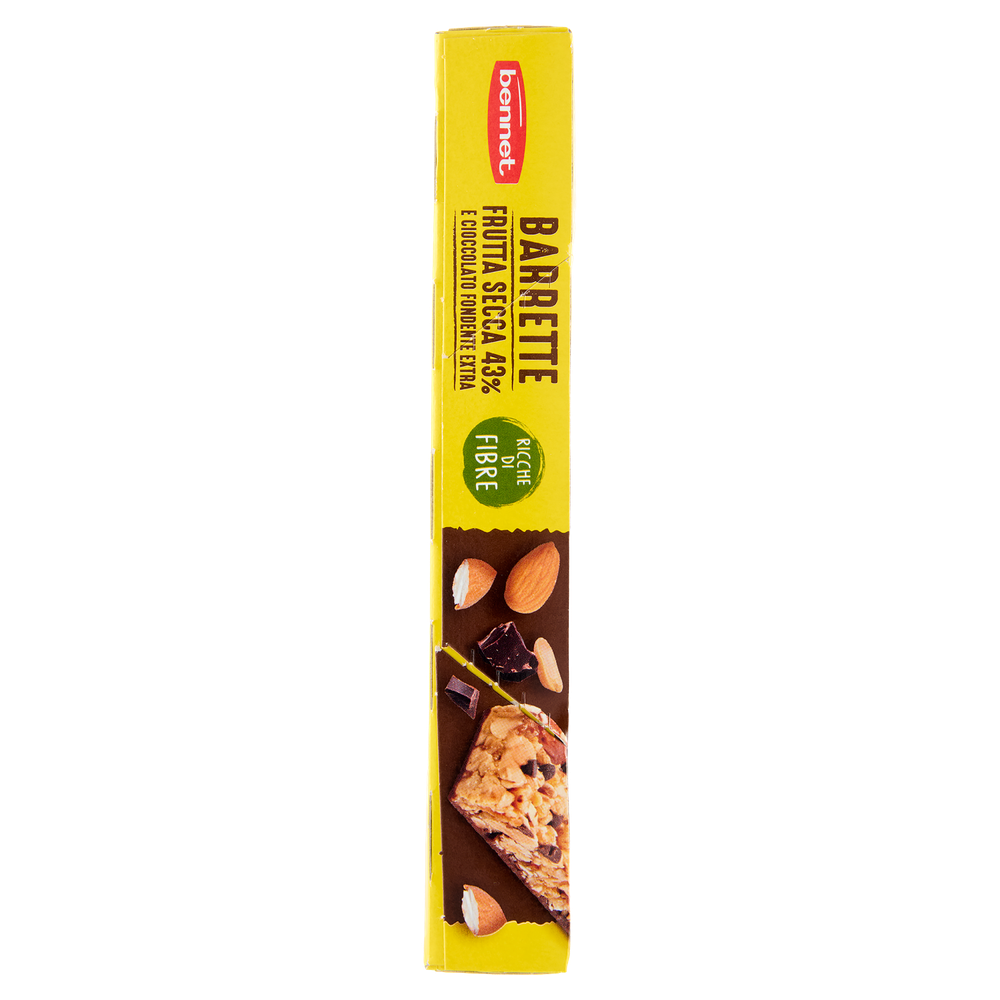 Barretta Frutta Secca E Cioccolato Bennet 30gx4 - Foto 2