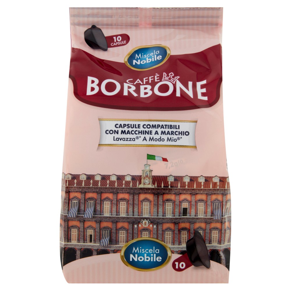 Capsule Caffè Miscela Nobile Compat. Lavazza A Modo Mio 10pz Borbone - Foto 1