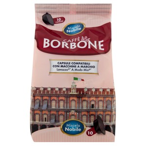 Capsule Caffè Miscela Nobile Compat. Lavazza A Modo Mio 10pz Borbone - Foto 1