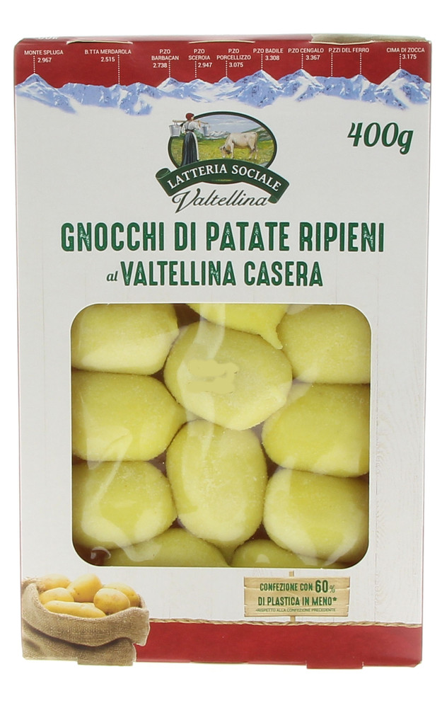 Gnocchi Di Patate Ripieni Al Valtellina Casera Dop