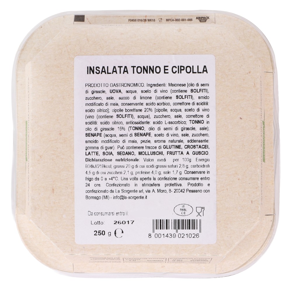 Insalata Tonno E Cipolla La Sorgente - Foto 2