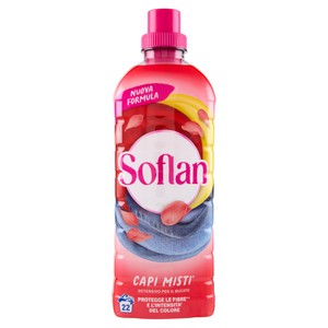 Detersivo Liquido Per Capi Colorati 22 Lavaggi Soflan - Foto 1