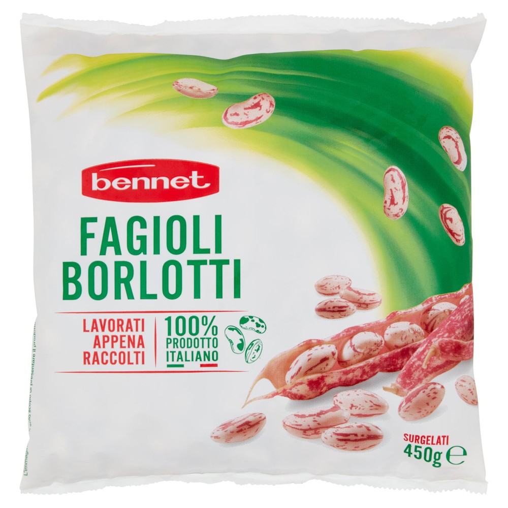 Fagioli Borlotti Surgelati Bennet - Foto 1