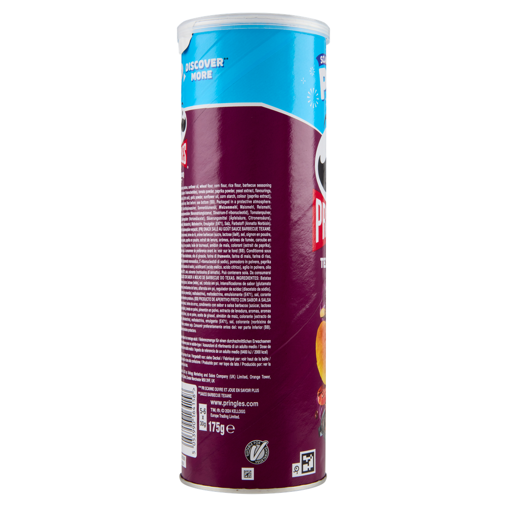 Patatine Texas Bbq Sauce Pringles - Foto 2