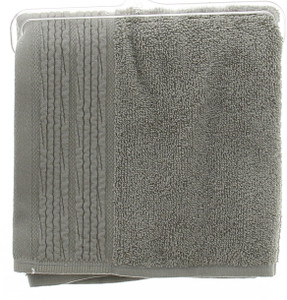 Ospite Spugna Cm40x60 Bordo A Rilievo Grigio Medio Casa Premium - Foto 2