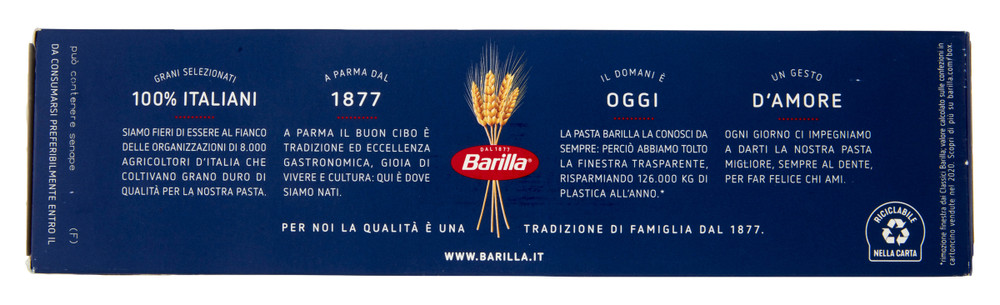 Pasta Spaghetti N.5 100% Grano Italiano Barilla - Foto 3
