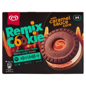 Cookie Remix 4x148g Algida - Foto 1