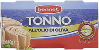 Tonno All'olio Oliva Bennet 2 Da Gr.140