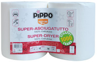 2 Rotoli Super Asciugatutto Pippo