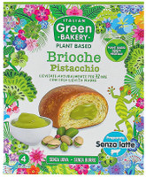 Brioche Con Crema Pistacchio Italian Green Bakery