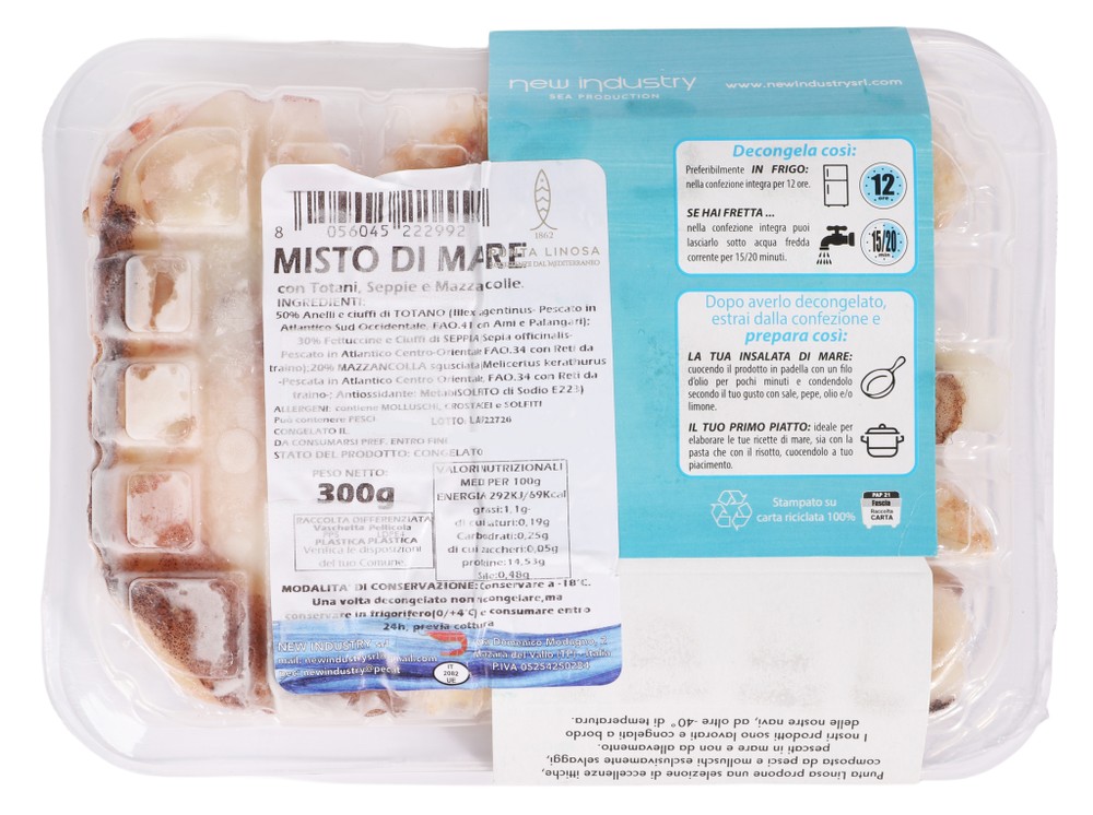 Fantasia Di Mare Con Totano, Seppia E Mazzancolla - Foto 3