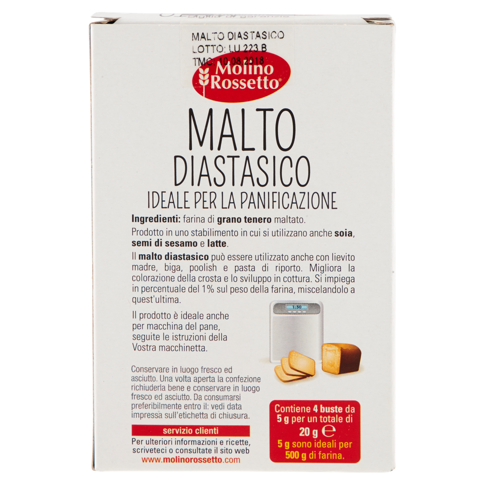 Malto Diastasico Molino Rossetto - Foto 3