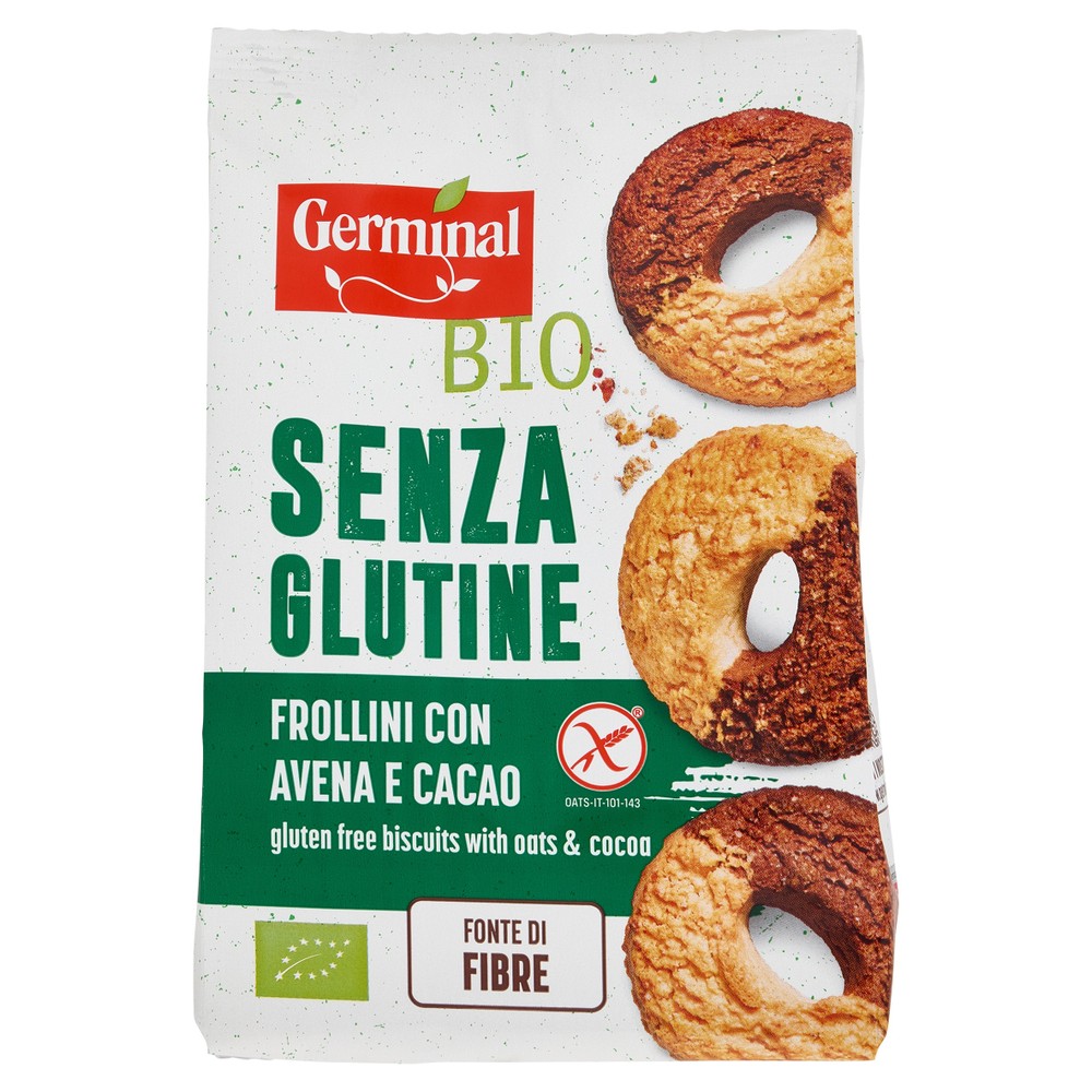 Frollini Con Avena E Cacao Senza Glutine Germinal - Foto 1