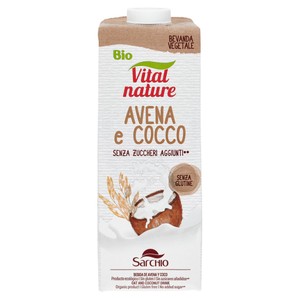 Vital Nature Bio Bevanda Vegetale Avena E Cocco 1000 Ml - Foto 1