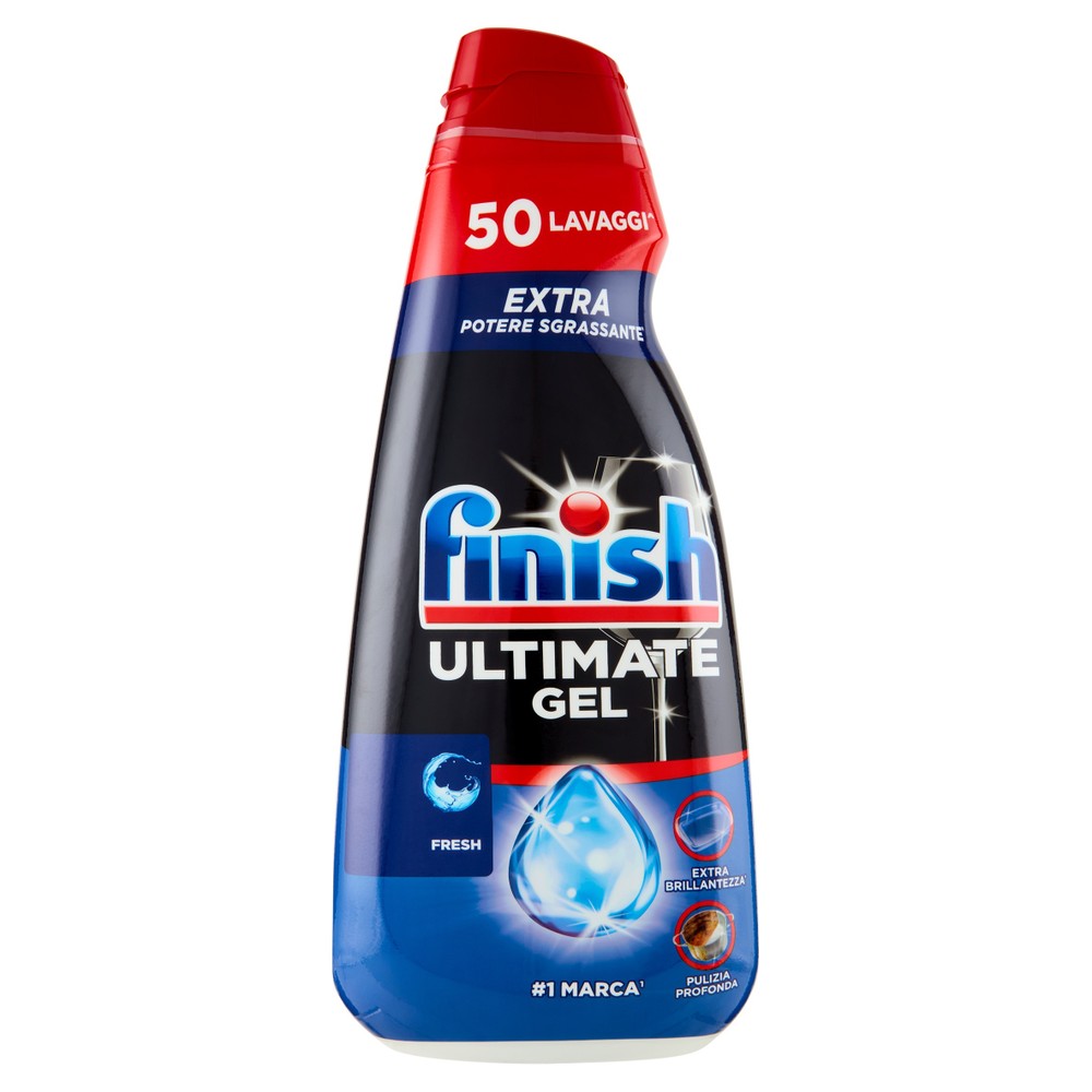 Detergente Per Lavastoviglie Finish Gel Ultimate Fresh 50 Lavaggi - Foto 1