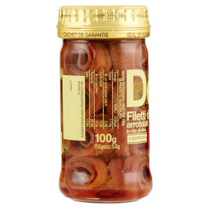 Filetti Di Alici Superior Arrotolati In Olio Di Oliva Delicius - Foto 2