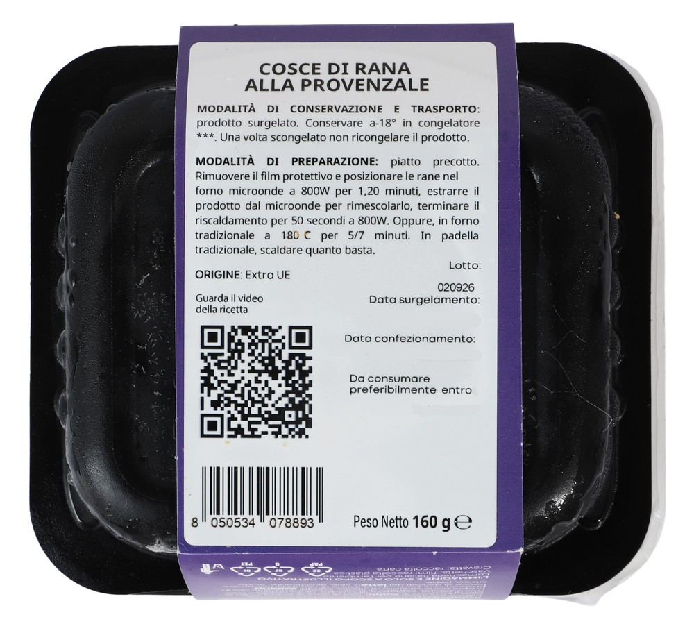 Cosce Di Rane Alla Provenzale Surgelate - Foto 3