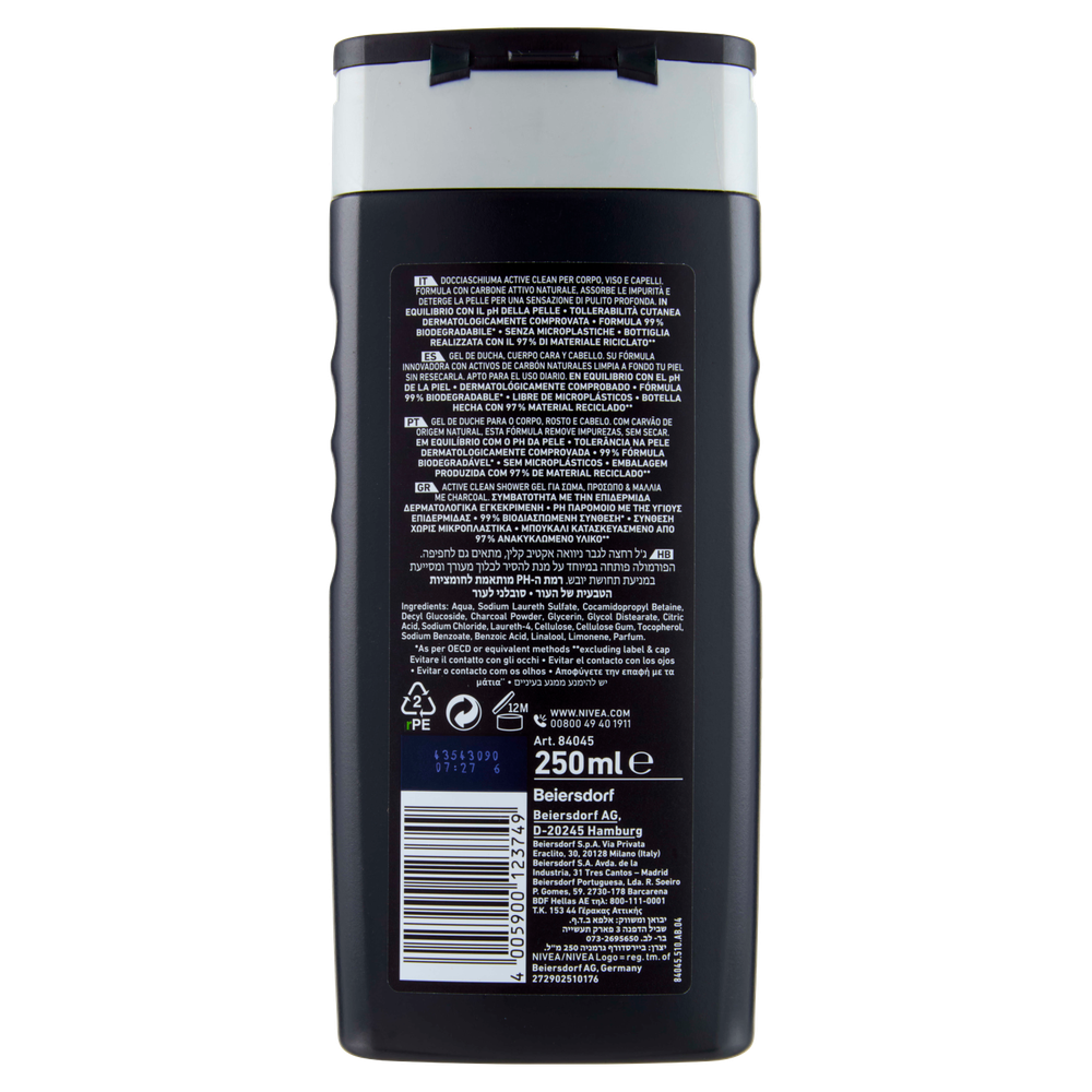 Docciaschiuma Men Active Nivea - Foto 3