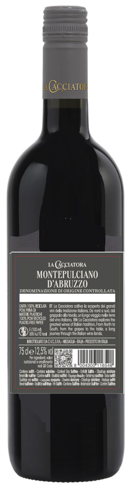 Montepulciano D'abruzzo Doc La Cacciatora - Foto 2