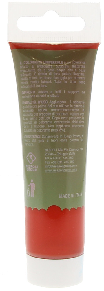 Colorante Universale Rosso Vivo Bravo Colors Ml.40 - Foto 2