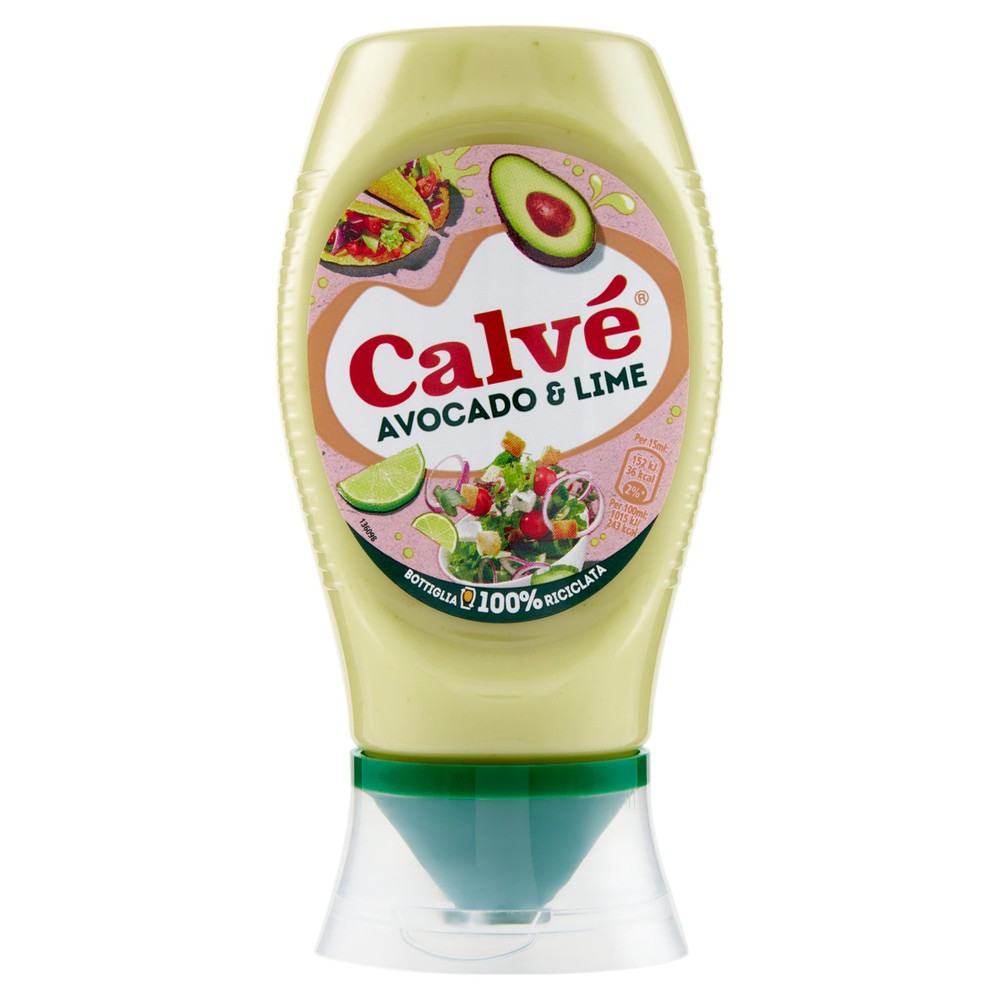 Salsa All'avocado Al Gusto Di Lime Senza Glutine Calve' - Foto 1