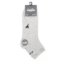 Calze Corte Uomo 43 / 46 Grigio Conf Da 3 Diadora Calze Corte Uomo 43 / 46 Grigio Conf Da 3 Diadora