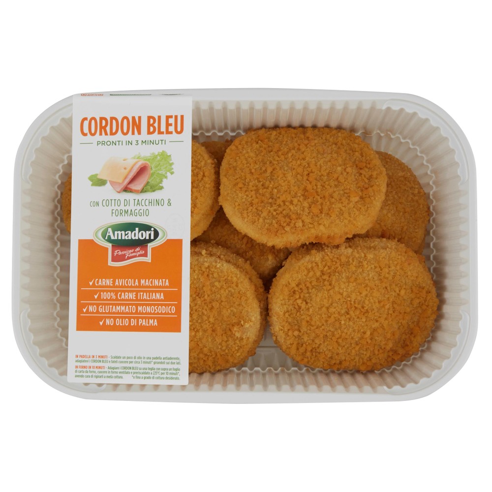 Cordon Bleu Tacchino E Formaggio Amadori - Foto 1