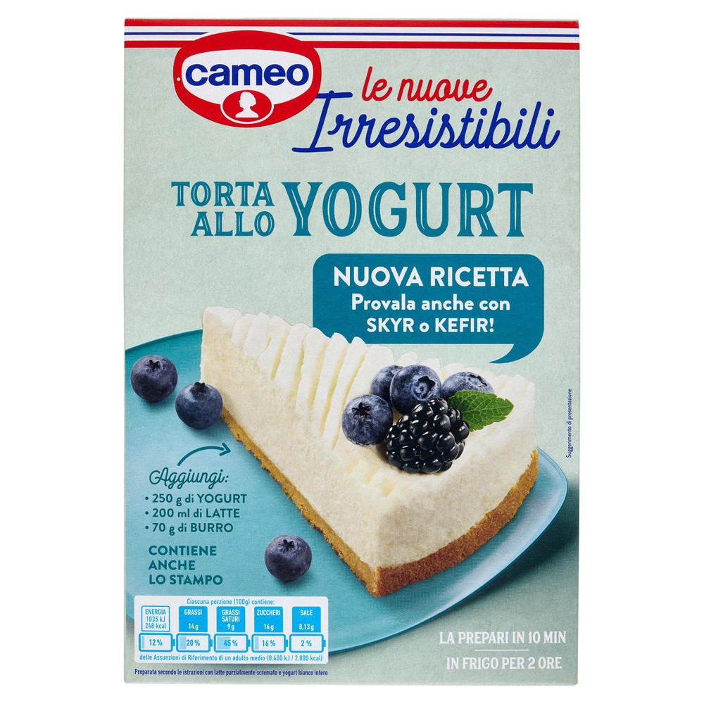 Preparato Torta Yogurt Le Irresistibili Cameo - Foto 1
