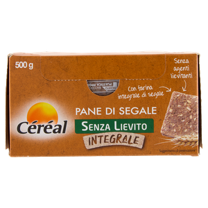 Pane 100% Segale Integrale Senza Lievito Con Fibre Céréal - Foto 3